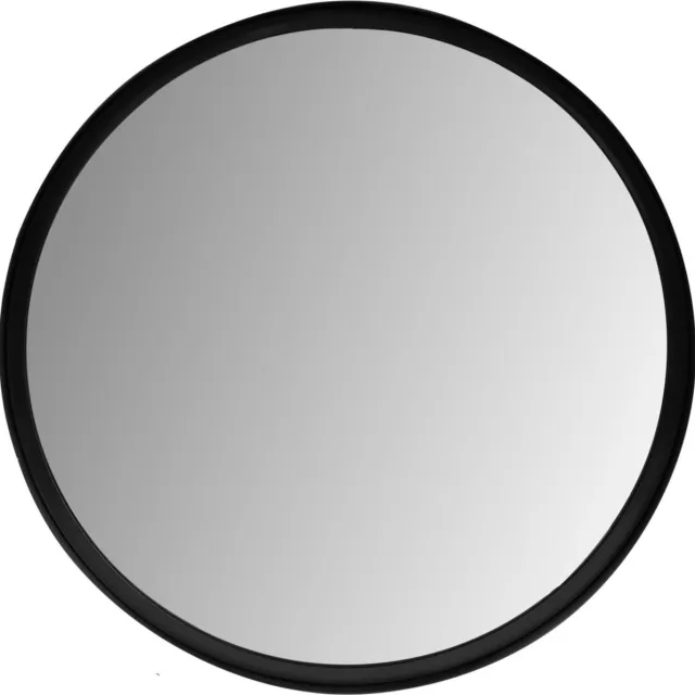 Damn Spiegel rond 50 cm zwart