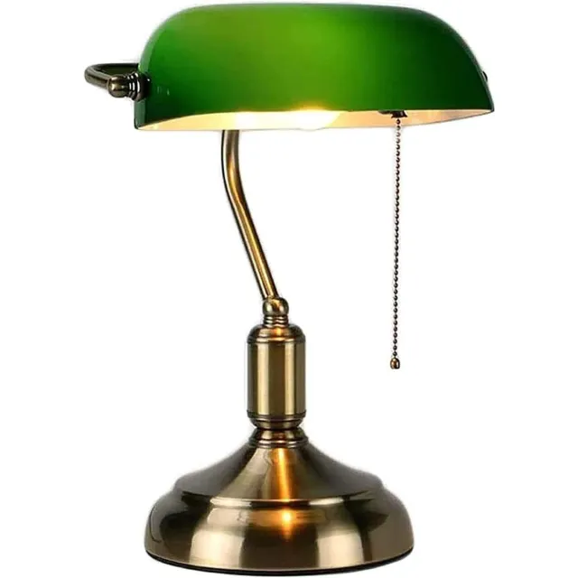 Lexium Store Lexium Bankierslamp - Notarislamp - Notarislamp groen - Bureaulamp groen - Bankierslamp groen - Notarislamp bankierslamp