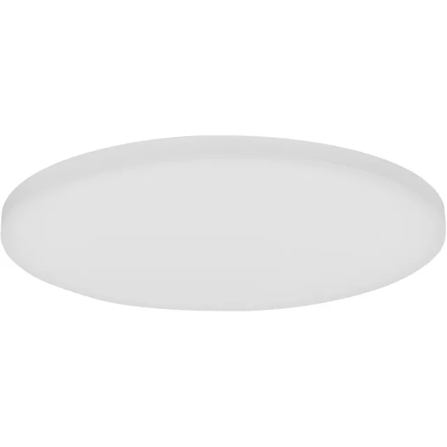 Osram Planon Frameless Round armatuur in wit met geavanceerde LED-technologie, 28 W, ronde vorm (450 mm diameter), warm witte lichtkleur bij 3000 K, aluminium behuizing, matte PMMA diffuser