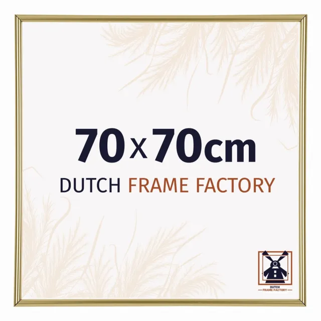 Dutch Frame Factory Fotolijst 70x70 cm - Kunststof - Goud - Angers