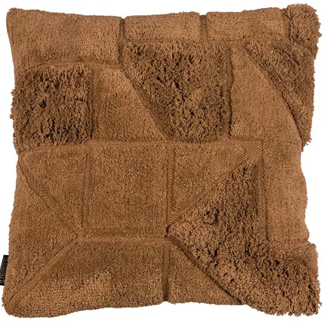 Lifestyle Home Collection BRYAN PILLOW BROWN OCHRE 50X50 Brown-Ochre