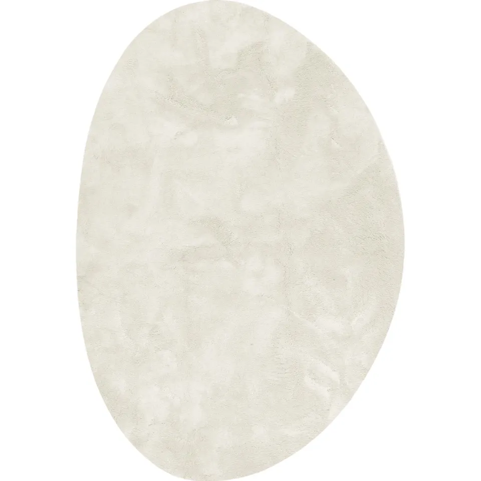 vidaXL Tapijt HUARTE Crèmekleurig 140 x 200 cm Polyester