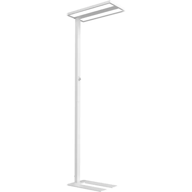 Ergofy Inluma 1 - Staande Bureaulamp - Wit - 10.400 Lumen - Dimbaar