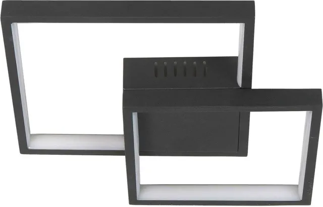 Highlight plafondlamp Piazza 32 cm - zwart