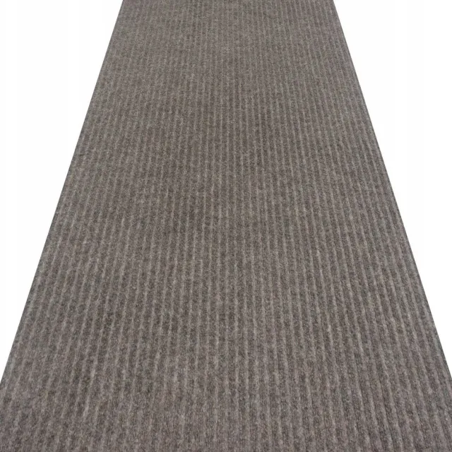 Eureka Home Merkloze Deurmat op Maat - Duurzaam & Antislip - 120 cm Breed Bruin