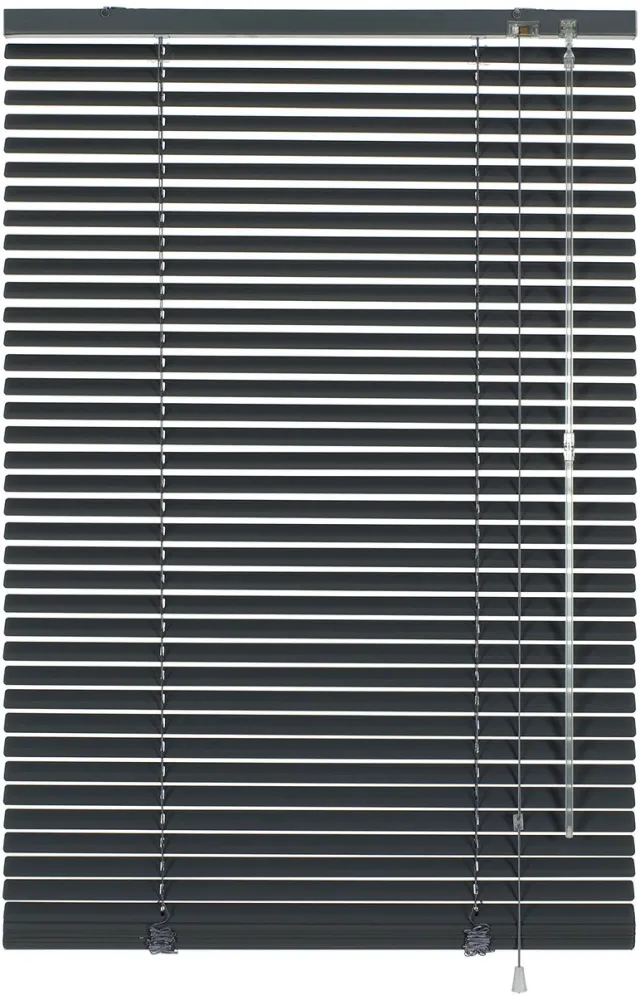 Ibenzoa Stijlvolle Aluminium Jaloezie met Eenvoudige Klembevestiging voor Optimale Licht- en Privacyregeling zwart