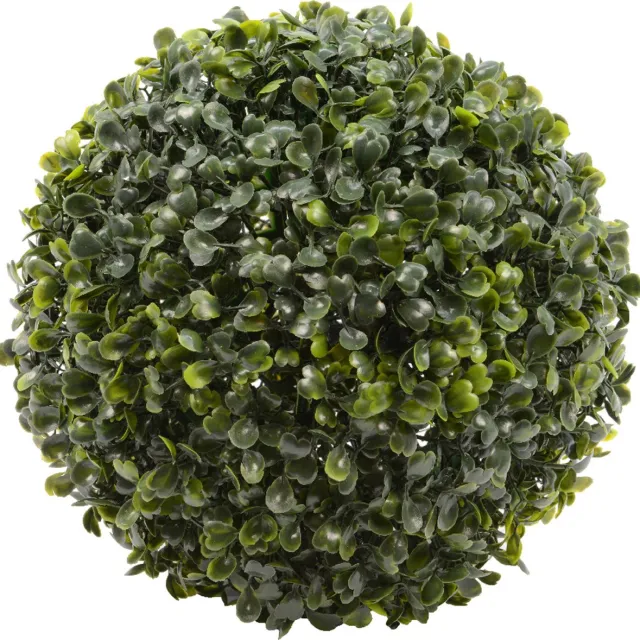 Everlands Buxus bol kunstplant - D26 cm - groen - kunststof