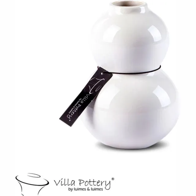 Villa Pottery Witte Vaas Barbapapa 9 x 13