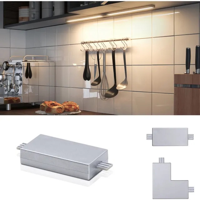 Paulmann Clever Connect Verbindingen Barre 50x25 mm Chroom mat
