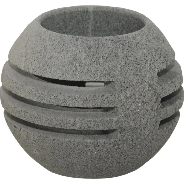 Hukka Design waxine / kaars houder in bolvorm "Tulipallo" grijs