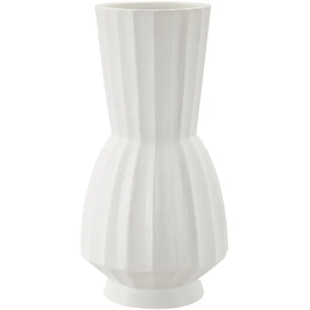 Mauro Ferretti Vaas Glint Vase Ø 25×50 cm Wit