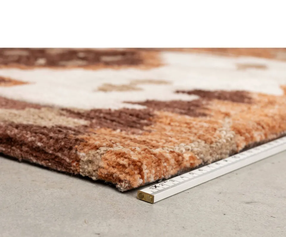Dutchbone Maron vloerkleed bruin, foto 4