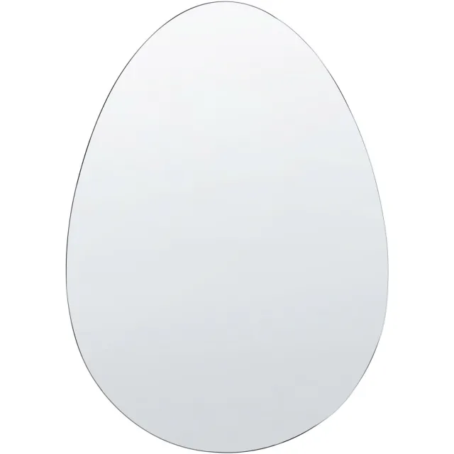 Beliani MONTRESOR - Wandspiegel - Zilver - Glas