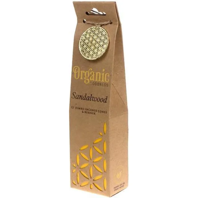 Phoenix wierookkegels biologisch sandelhout - 21x5,5x4 cm - Thailand - Sawahasa Meerkleurig