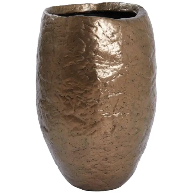 Light & Living Vaas Tingri - Brons - Ø39x58cm - Cement - Modern - Bloemenvaas - Woondecoratie - Decoratieve vaas voor woonkamer of slaapkamer
