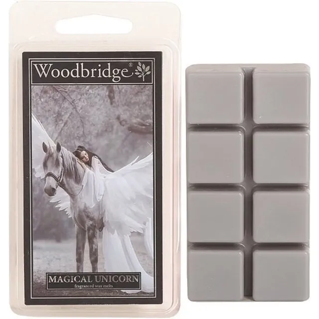 Woodbridge wax melts magical unicorn voor geurbrander/oliebrander etherische olie grijs