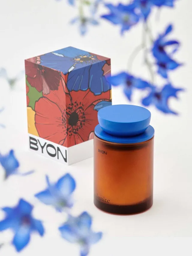 ByOn Ignite geurkaars 55 uur Wit