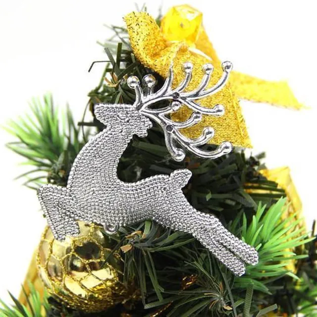 ProductGoods Zilveren Rendier - Rendier - Kersthangers - Set van 6 stuks - Kerst Decoratie - Kerst