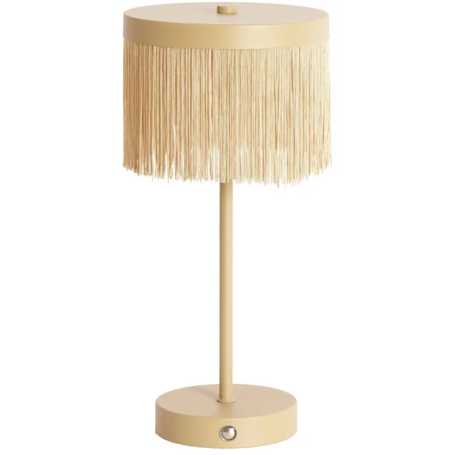 Light & Living tafellamp DINY (Ø17x35 cm) beige