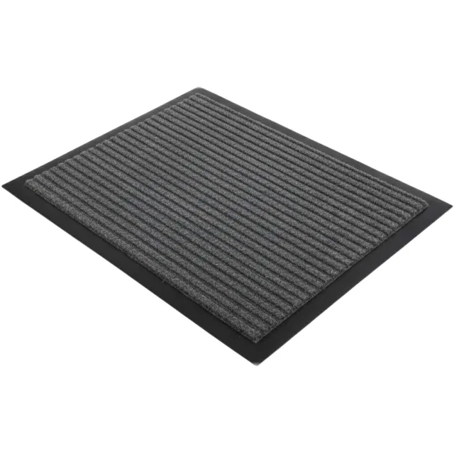 5Five® 5Five Droogloop Deurmat - donkergrijs - 59 x 40 cm - Inloopmatten voor binnen - voor en achter deuren