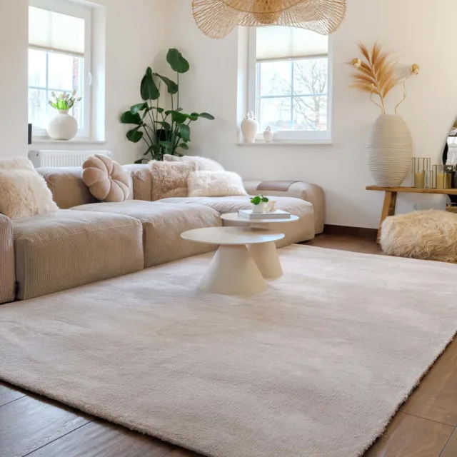 Tapeso Wasbaar vloerkleed - Clean Prestige beige 120x170