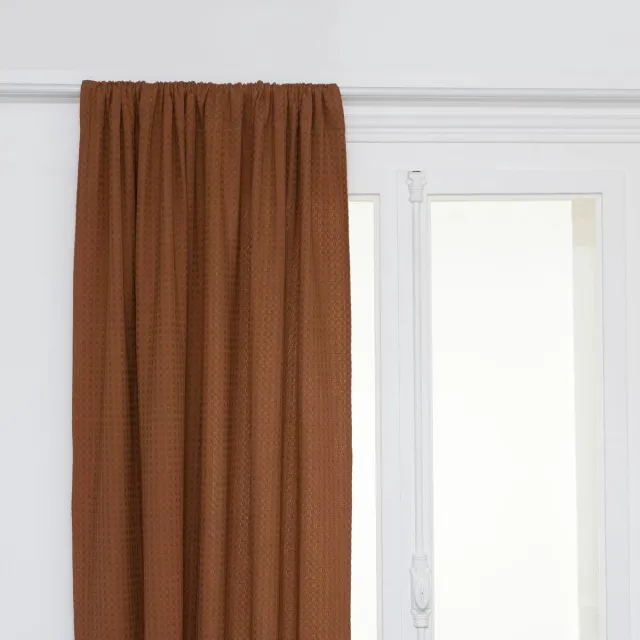 Atmosphera Créateur d'intérieur® Gordijn WIDDY terracotta