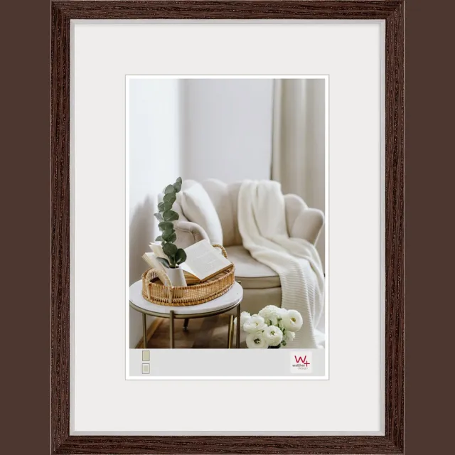 Walther Hygge - MDF Wooden lijst - Fotoformaat 13x18 cm - Noten