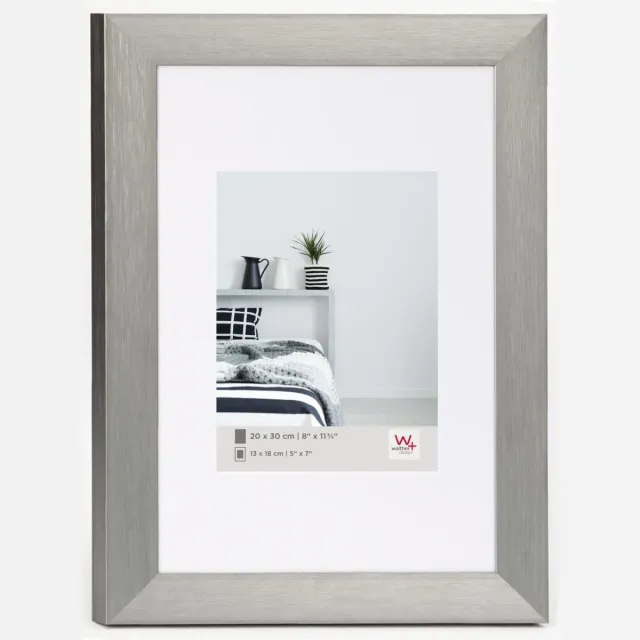 Walther Aluline - Aluminiumlijst - Fotoformaat 50x70 cm - Staal