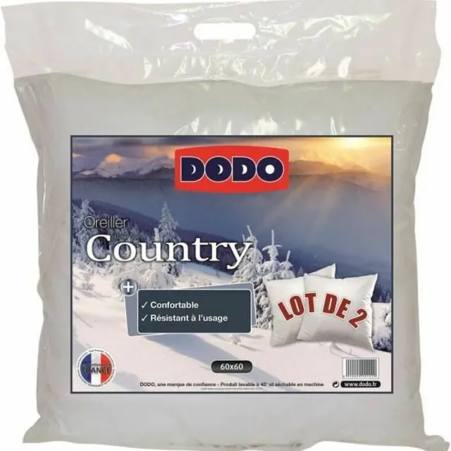 Dodo Pillow DODO Country (60 x 60 cm) (2 Units) wit