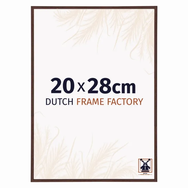 Dutch Frame Factory Fotolijst 20x28 cm - Kunststof - Bruin - Angers