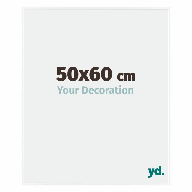 yd. Your Decoration - Fotolijst 50x60 cm - Kunststof - Wit Hoogglans - Evry