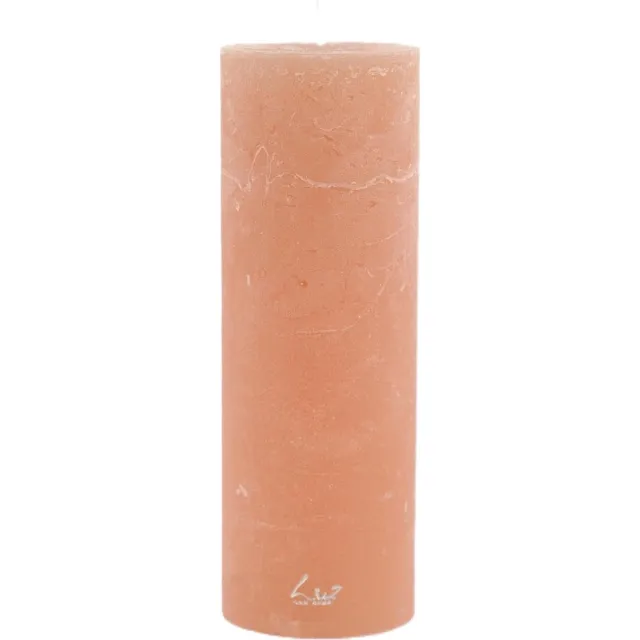 LUZ Rasteli Luz Your Kaars Cilinder Oranje-Peach Nougat D 7 cm H 20 cm