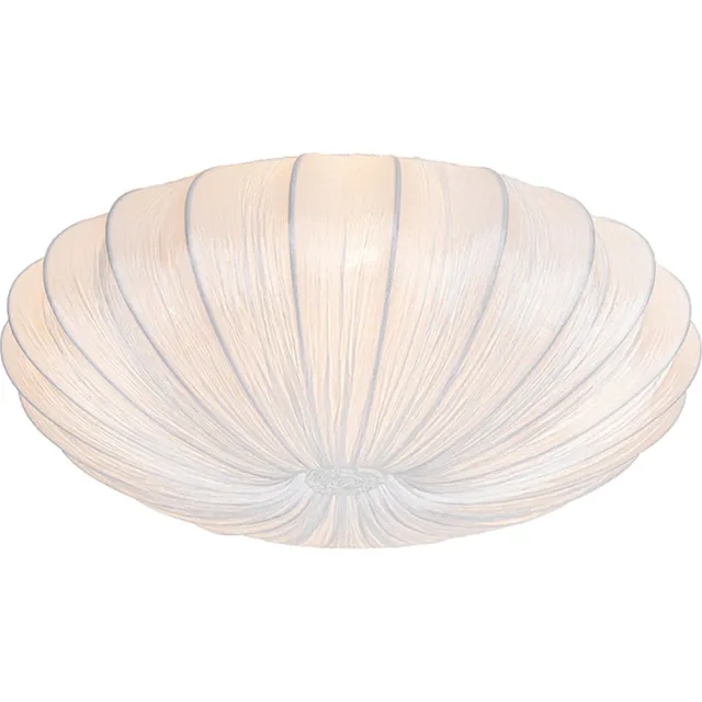QAZQA plu - Design Plafondlamp - 5 lichts - Ø 60 cm - Wit - Woonkamer | Slaapkamer | Keuken