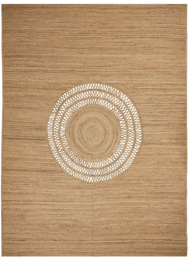 Beliani BOGAZOREN - Vloerkleed - Beige - 300 x 400 cm - Jute