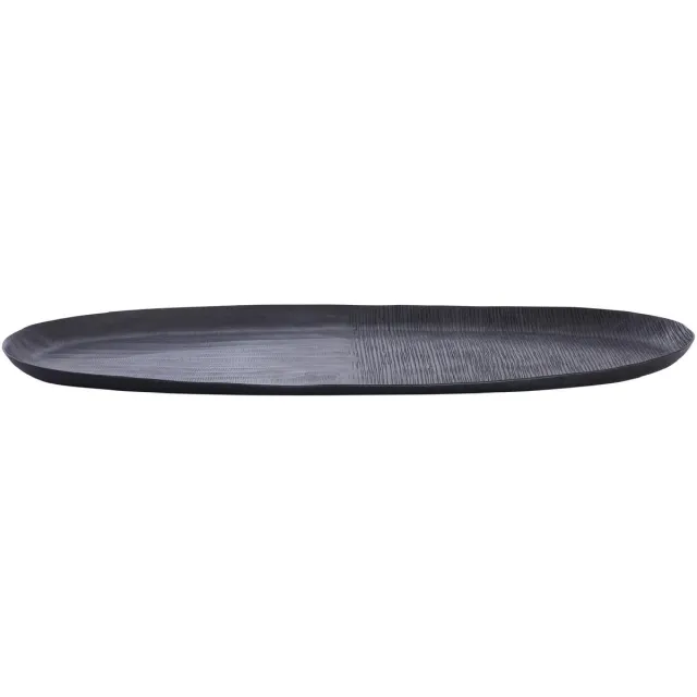 PTMD Dienblad Jowad - Grijs - 60.5x25.5x2.5cm