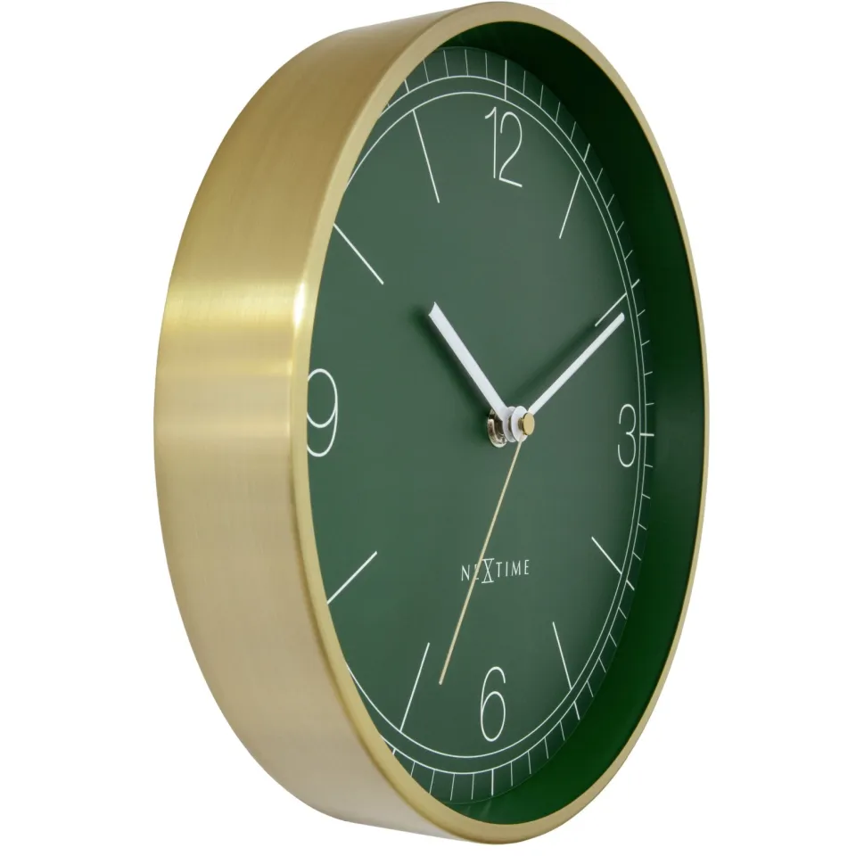 NeXtime Clocks NeXtime Bolero wandklok 25 cm in 4 kleuren - Turquoise, foto 6