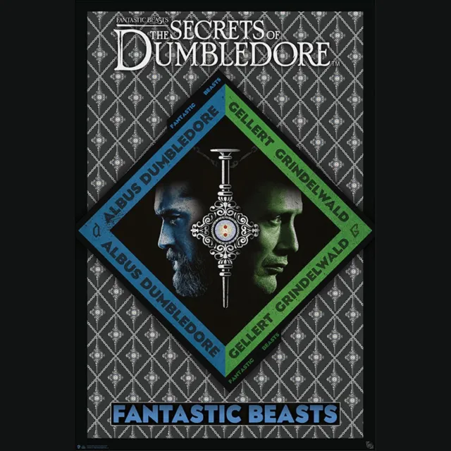 ABYSTYLE Poster Fantastic Beasts - Dumbledore vs Grindelwald 61x91,5cm Divers