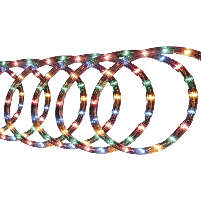 Feeric lights & Christmas Lichtslang - 108 led lampjes - gekleurd - 6 m- kerstverlichting - slangverlichting - feestverlichting