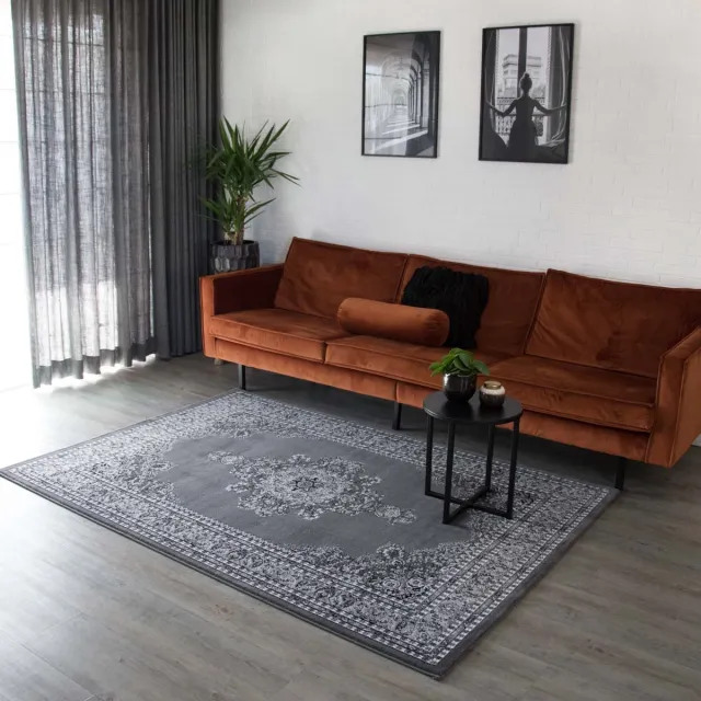 Tapeso Perzisch tapijt - Royalty Kashan grijs 300x400