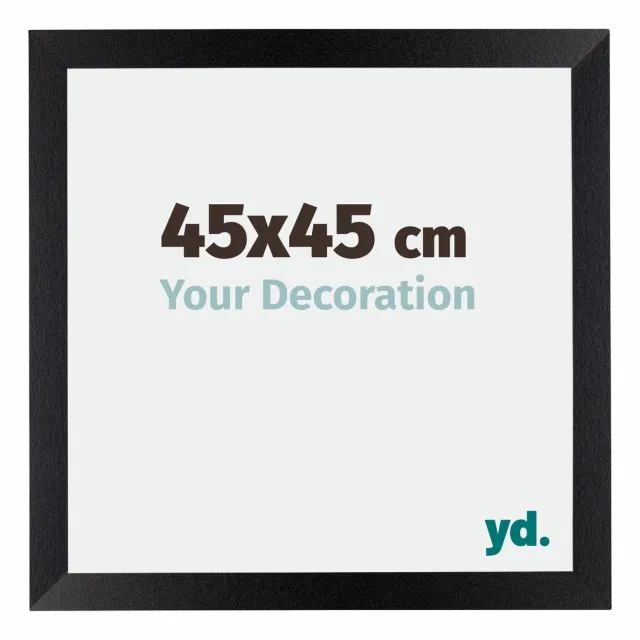 yd. Your Decoration - Fotolijst 45x45 cm - MDF - Zwart Mat - Mura