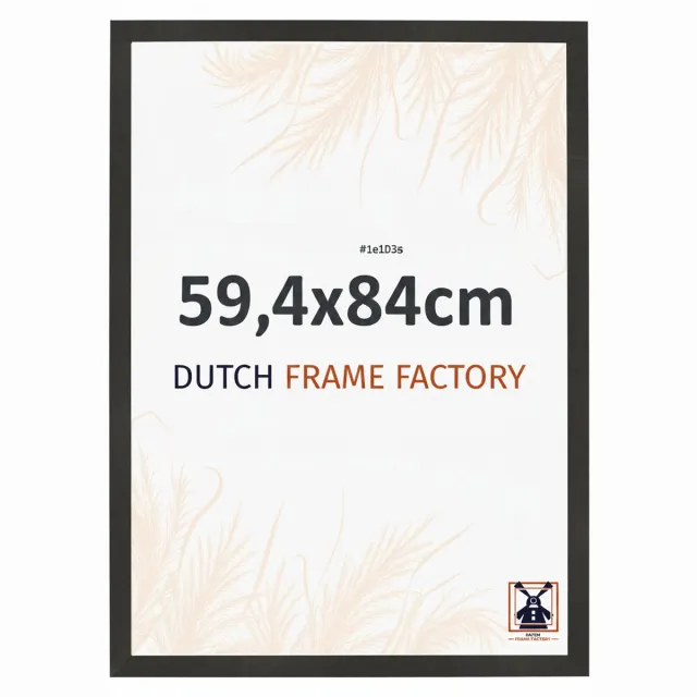 Dutch Frame Factory Fotolijst A1 59,4x84 cm - MDF - Zwart Mat - Benno