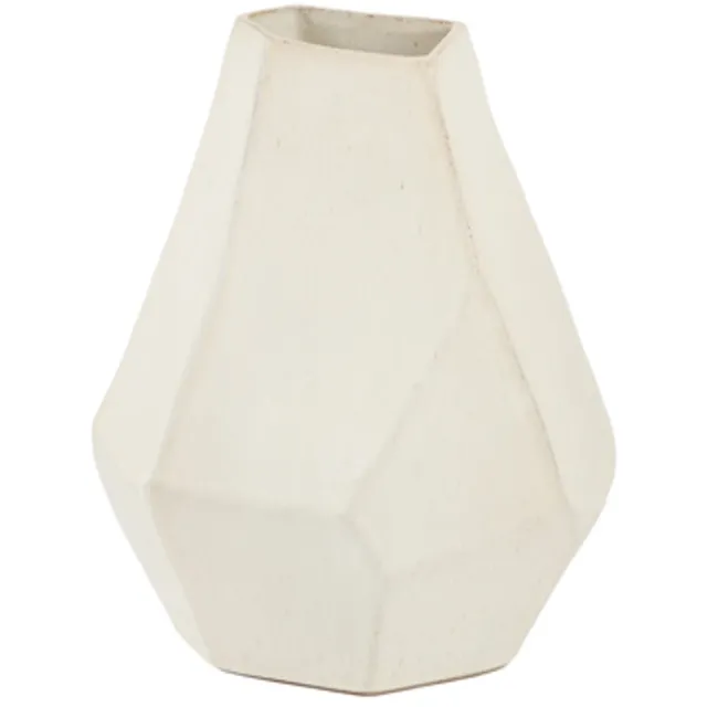 Light & Living Vaas POVINA - Wit - 25x21x30.5 cm