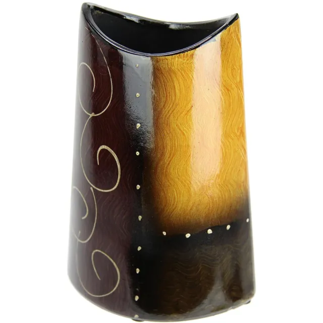 Imperatoris Keramische Vaas Set – Decoratieve Vazen voor Interieur en Woondecoratie – 1 stuks Brown
