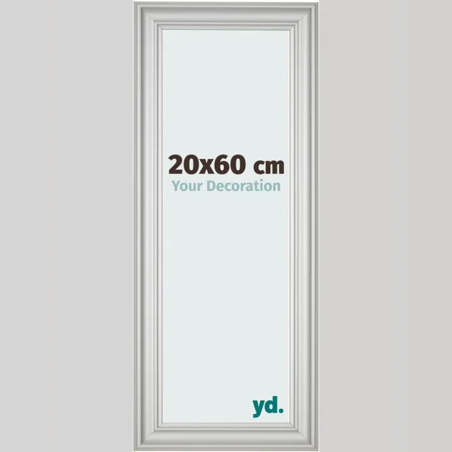 yd. Your Decoration - Fotolijst 20x60 cm - MDF - Zilver Mat - Lazio