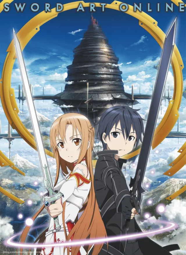 ABYSTYLE Poster Sword Art Online - Asuna and Kirito Aincrad 38x52cm Divers