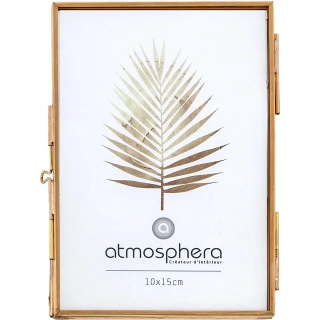 Atmosphera Créateur d'intérieur® Fotolijst van verguld metaal APOLLINE Doré