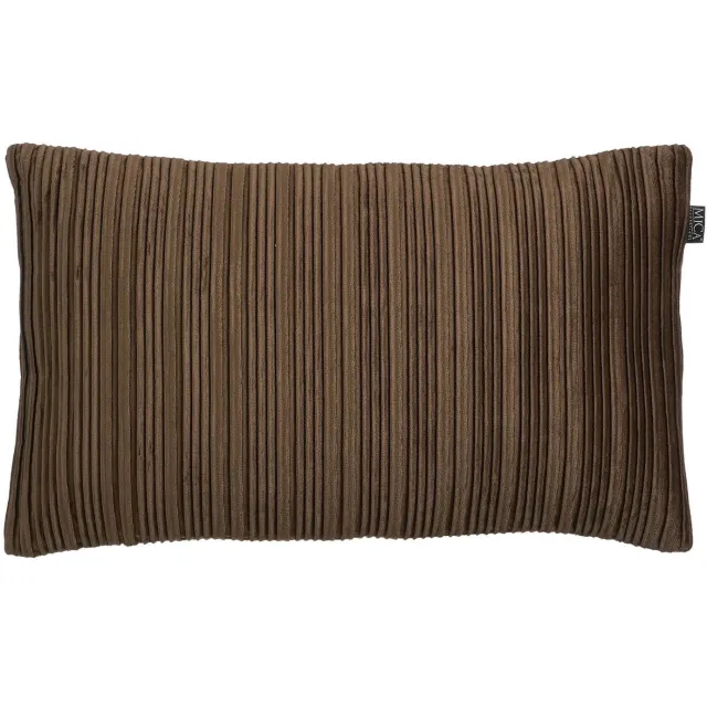 Mica Decorations sierkussen Lavia (55x34 cm) Bruin