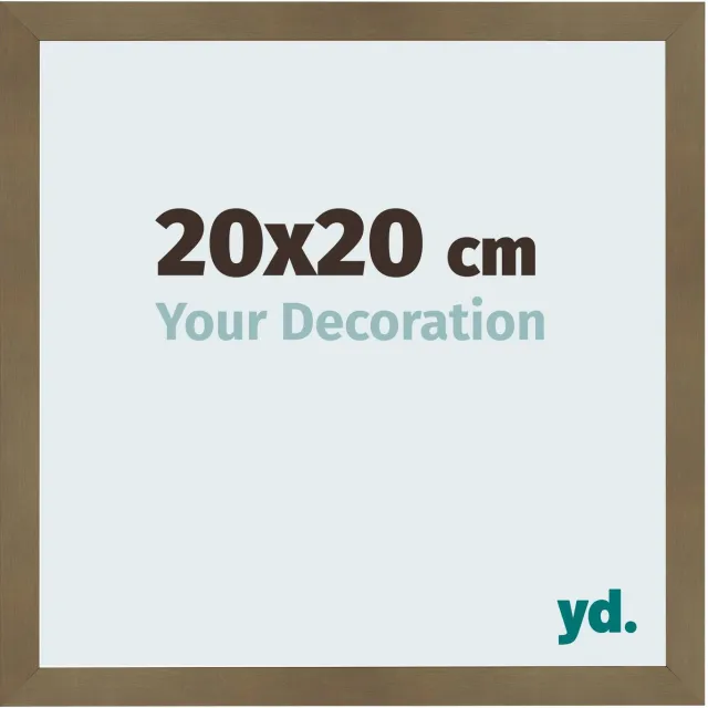 yd. Your Decoration - Fotolijst 20x20 cm - MDF - Brons Decor - Bologna