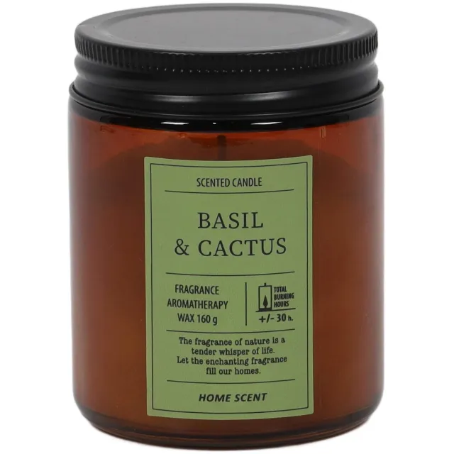Home & Styling Collection Home Styling Collection - Geurkaars HOME SCENT, 30 uur brandtijd Bruin