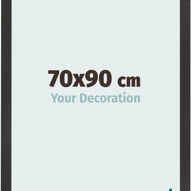 yd. Your Decoration - Fotolijst 70x90 cm - MDF - Zwart Mat - Bologna
